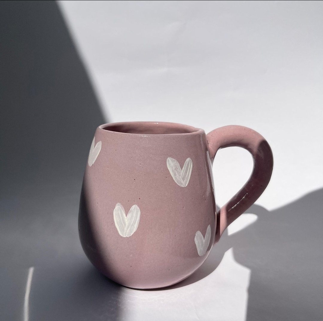 Blush Heart Mug - Image 3